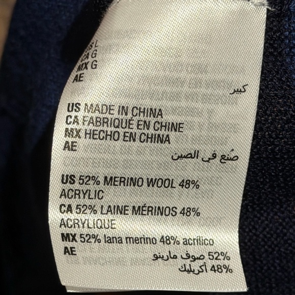 Club Room Mens Merino Wool Stripe Sweater - Picture 2 of 8